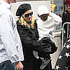 Madonna and David Keep Their Lids On