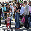 Two Supermodel Mamas Heidi Klum and Milla Jovovich Enjoy the Pumpkin Festival and Their Families