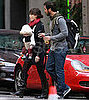The Alba-Warrens Stay Bundled Up