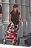 Kim Raver Takes Her Son For a Stroll in the Lipstick Jungle