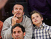 The Beckham Boys Keep Their Chins Up