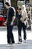The Afflecks Step Out With Their Baby