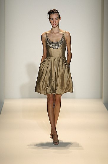 Lela Rose Spring 2009 Runway: Photo 6 of 41 | Coutorture :  spring 2009 dress short metallic