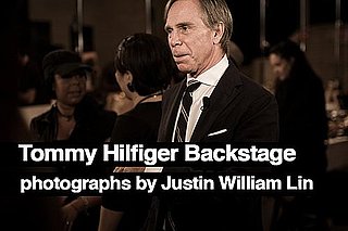 Backstage At Tommy Hilfiger, Photographs by Justin William Lin 