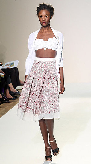 London Fashion Week: Nicole Farhi Spring Summer 2009 | Spring 2009, runway, gallery | Coutorture :  spring 2009 designer nicole farhi red skirt