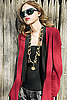 Vintage Carrera Sunglasses from Rock It Retro, Cardigan by Milli, Jumper by Shelly Steffee, Vintage Belt worn as a Necklace from