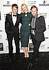 Jefferson Hack, Claudia Schiffer, Nicholas Kirkwood (Swarovski Emerging Talent Award)