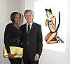 Singer Estelle, Yves Carcelle, Director of Louis Vuitton