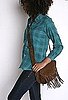 Suede Fringe Crossover Bag $48, Urban Outfitters 
