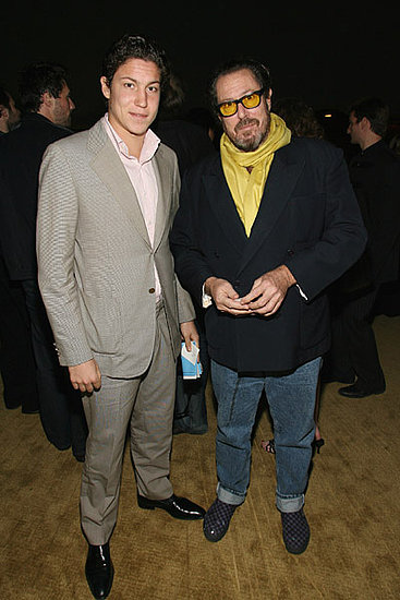 Vito Schnabel and Director Julian Schnabel