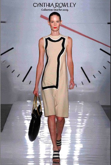 Cynthia Rowley Spring 2009 Collection & Look Book : Photo 1 of 45 | Coutorture :  knee length collection dress 2009