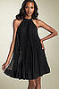 ECI Pleated Mesh Trapeze Dress $98 @ Nordstrom 