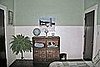 Guest Room: View 4. The library catalog file is my fave piece in the room.