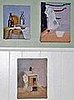 3 Stills in oil by Helen O'Brien Cerrato, my husband's mother.