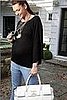 Gabriella Kimondo Sleeve Sweater ($130), Parker Jean ($150), Rita Diaper Bag/Handbag ($400)