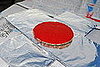 Once the circle is dry, staple to the center of the propellers.