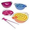Uni Jr. Bowl, Plate and Chopsticks