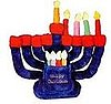 Plush Menorah