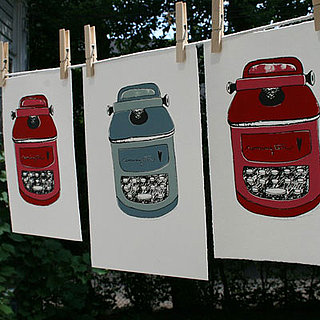 Geek Art: Colorful Prints Bring Back Typewriter Chic