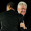 Bill and Barack Bear Hug