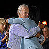 Running Mate Steals a Hug