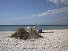 Beach View at Long Boat Key. 