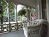 Trish Romance Galleries side porch view. 