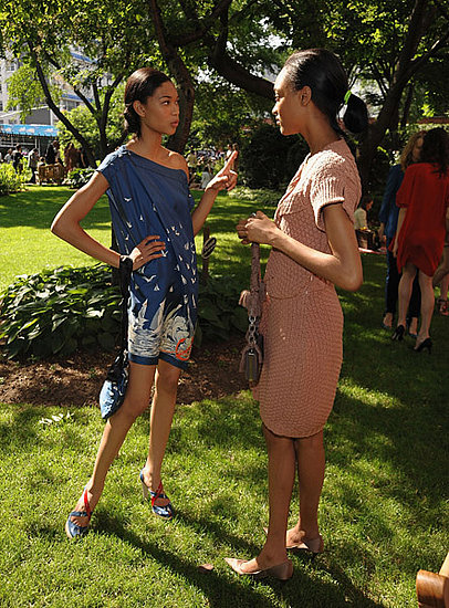 Chanel Iman, Jourdan Dunn.