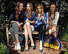 Alana Zimmer, Anabela Belikova, Hanne-Gaby Odiele, Iekeliene Stange.