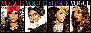 Liya, Sessilee, Jourdan, and Naomi Make Four for Vogue Italia