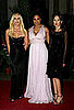 Donatella Versace, Janet Jackson, Allegra Beck Versace 
