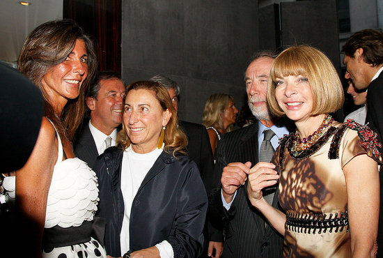 Miuccia Prada, Domenico De Sole, Anna Wintour