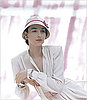 Dorian Leigh, as she appeared on the cover of <i>Vogue</i>, 1946.