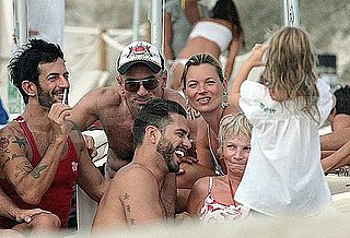 Marc Jacobs and Lorenzo Martone Get Their Beach On With Kate Moss