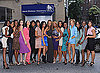 Jessica White, Selita Ebanks, Quiana Grant, Anna Van Rubenstein (Pat Cleveland’s daughter), Pat Cleveland, Toccara Jones, Veroni