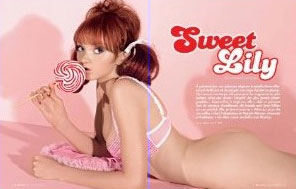 Lily Cole Playboy Nov 08 - 2