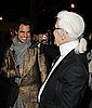 Zac Posen, Karl Lagerfeld.