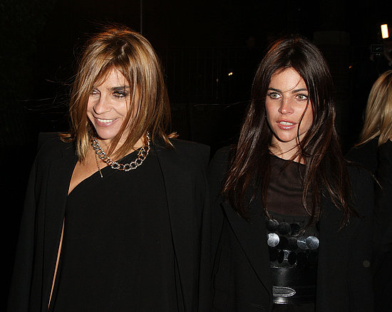 Carine Roitfeld, Julia Restoin-Roitfeld.