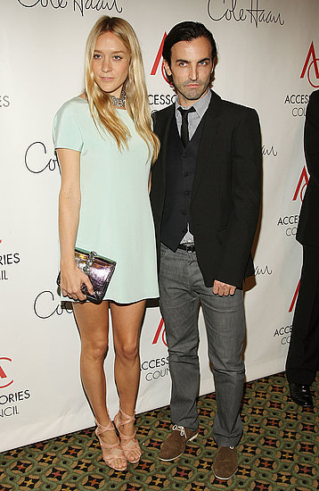 Chloe Sevigny in Balenciaga and Nicolas Ghesquiere.