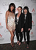 Helena Christensen, Stella McCartney, and Chrissie Hynde, all in Stella McCartney.