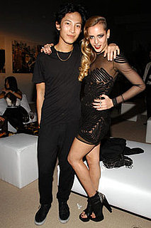 Alexander Wang with Alice Dellal. Alexander Wang with Alice Dellal.