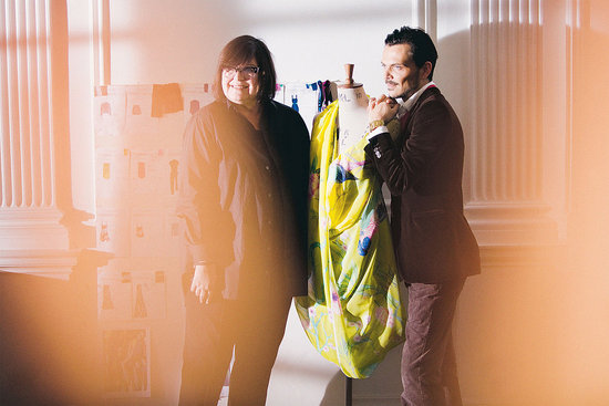 H&M's Margareta van den Bosch and Matthew Williamson.