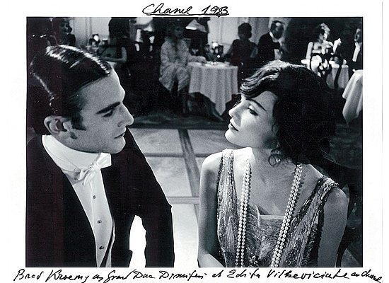Brad Kroenig as Grand Duke Dmitri Pavlovich with Edita Vilkeviciute as Coco Chanel in 1923.