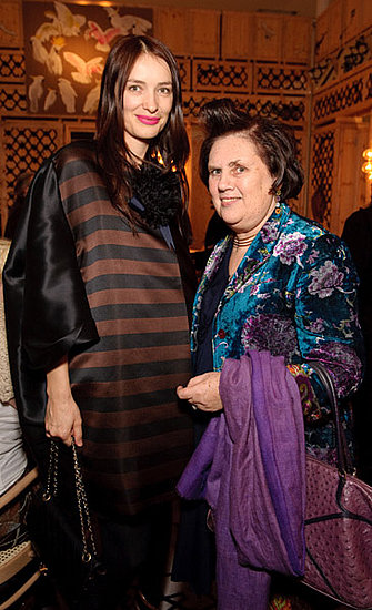 Roksanda Ilincic and Suzy Menkes.