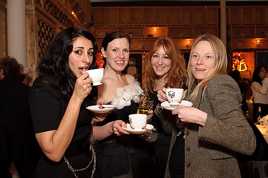 Agent Provocateur's Serena Rees, Katie Grand, Charlotte Tilbury, and Luella Bartley.