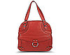 The Emile bowler tote in ruby is a great size and just the right amount of color as well.