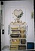 FOCAL POINT! Heart, Bunny, Bee Theme...and a collection of wicker baskets...you see when entering from foyer.