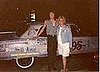 'Shame, Shame, Shame, Shame' on my fender skirt... Mark Collie and Me!