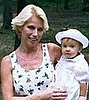Renee, my neice who died in 2002, with her baby, Laynie.