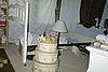 This will be the placement of the bed.  Will be an all-white room.  The stacking hat boxes will be my nightstand.